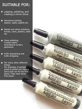 Diamond Paste Kit 5 Syringes 5000 8000 14000 50000 100000 Grit (H) 50% Concentr.