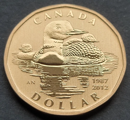 2012 Canada Loonie — photo from the most recent tracked eBay sale