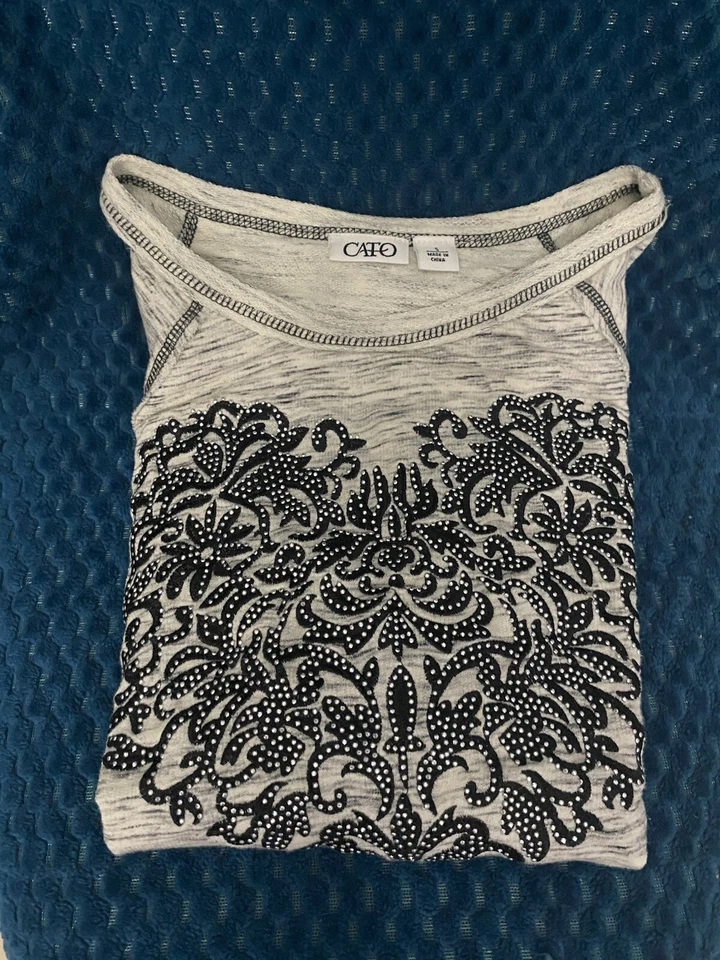 Sudadera con Corazón/Sudaderas con Mangas Brillantes Lote de Dos Foto 3 de 4