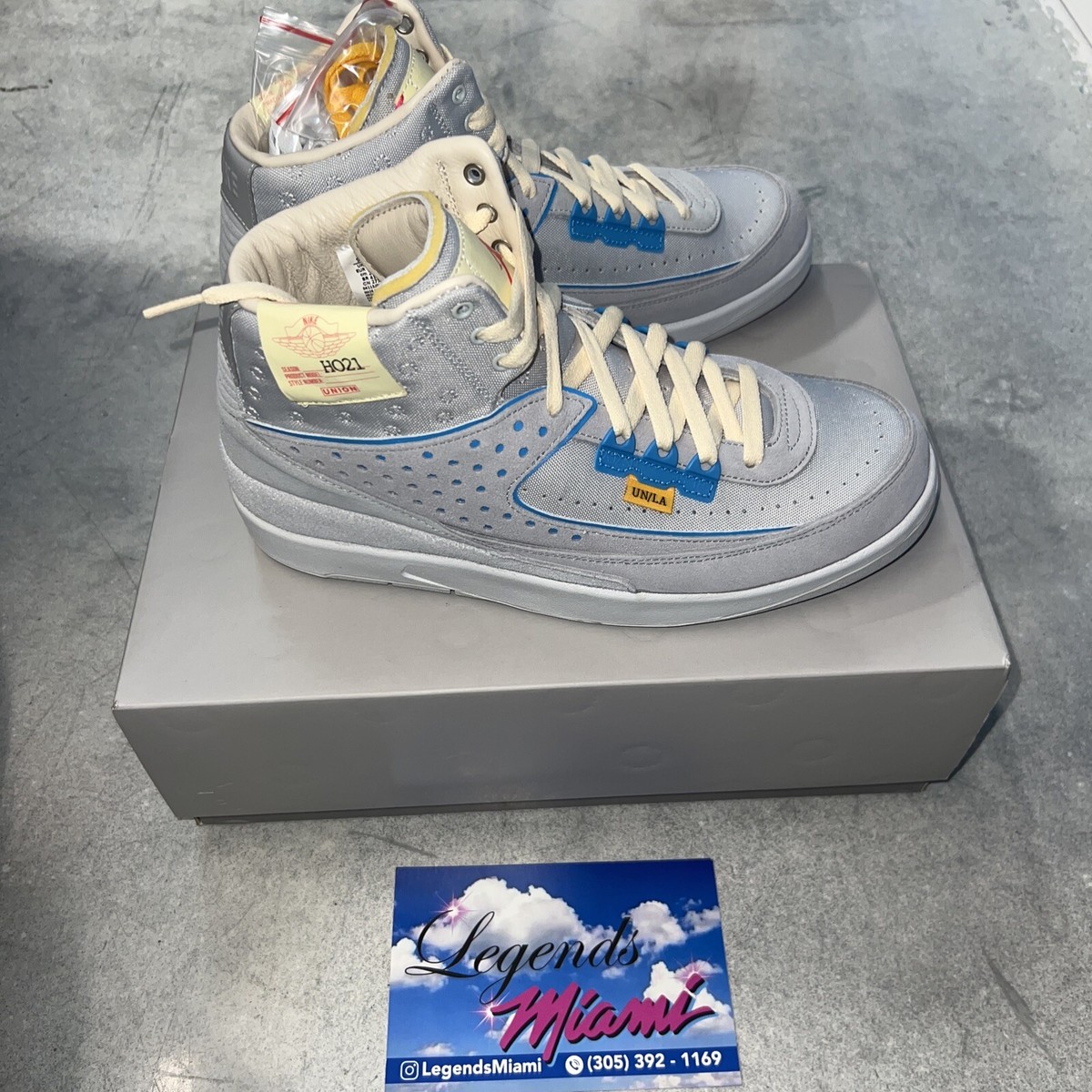 靴 Nike Air Jordan 2 Retro SP DN3802-001 12 Nike Air Jordan Union LA x Air Jordan 2 Retro SP Grey Fog