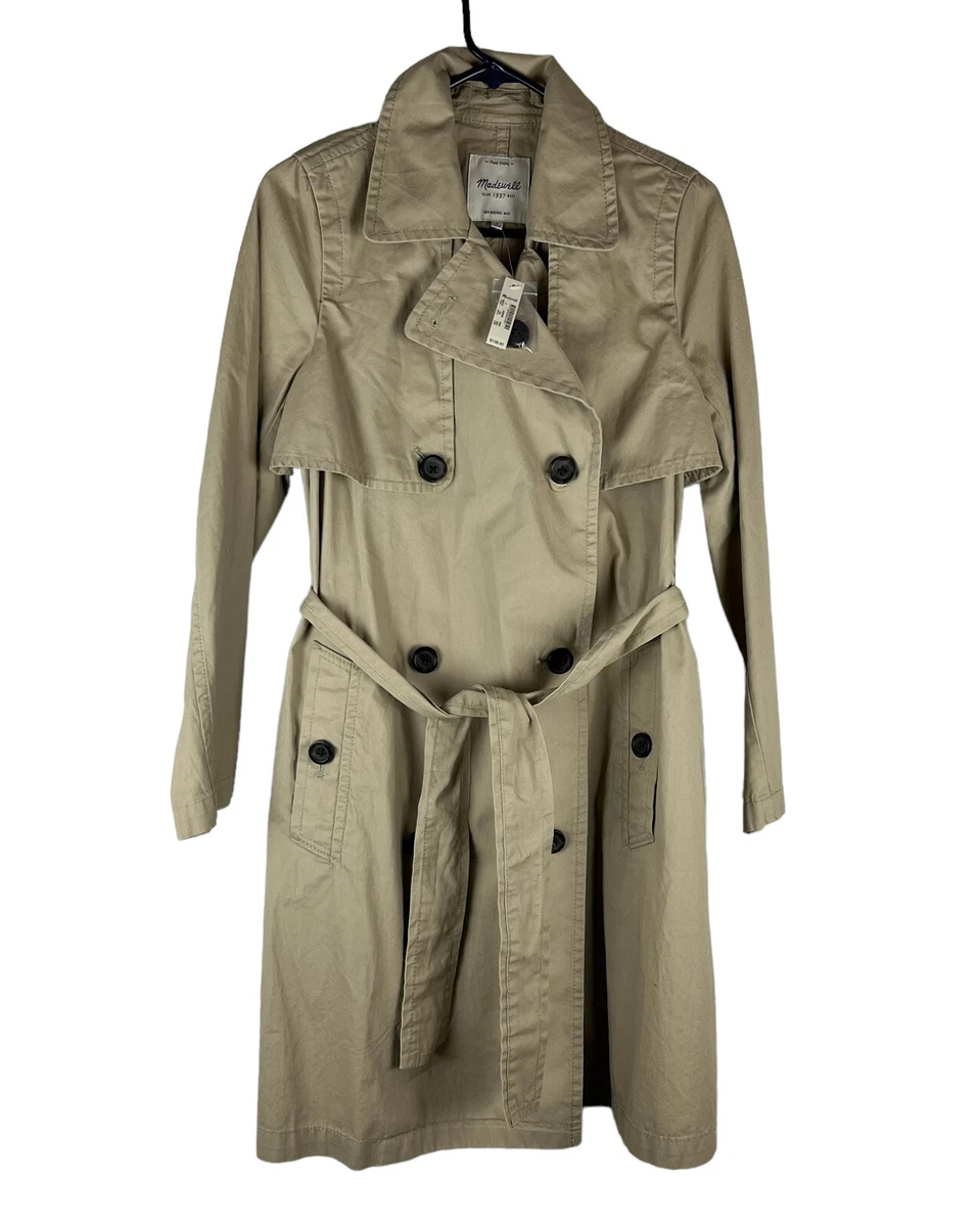 Madewell trench coat sale