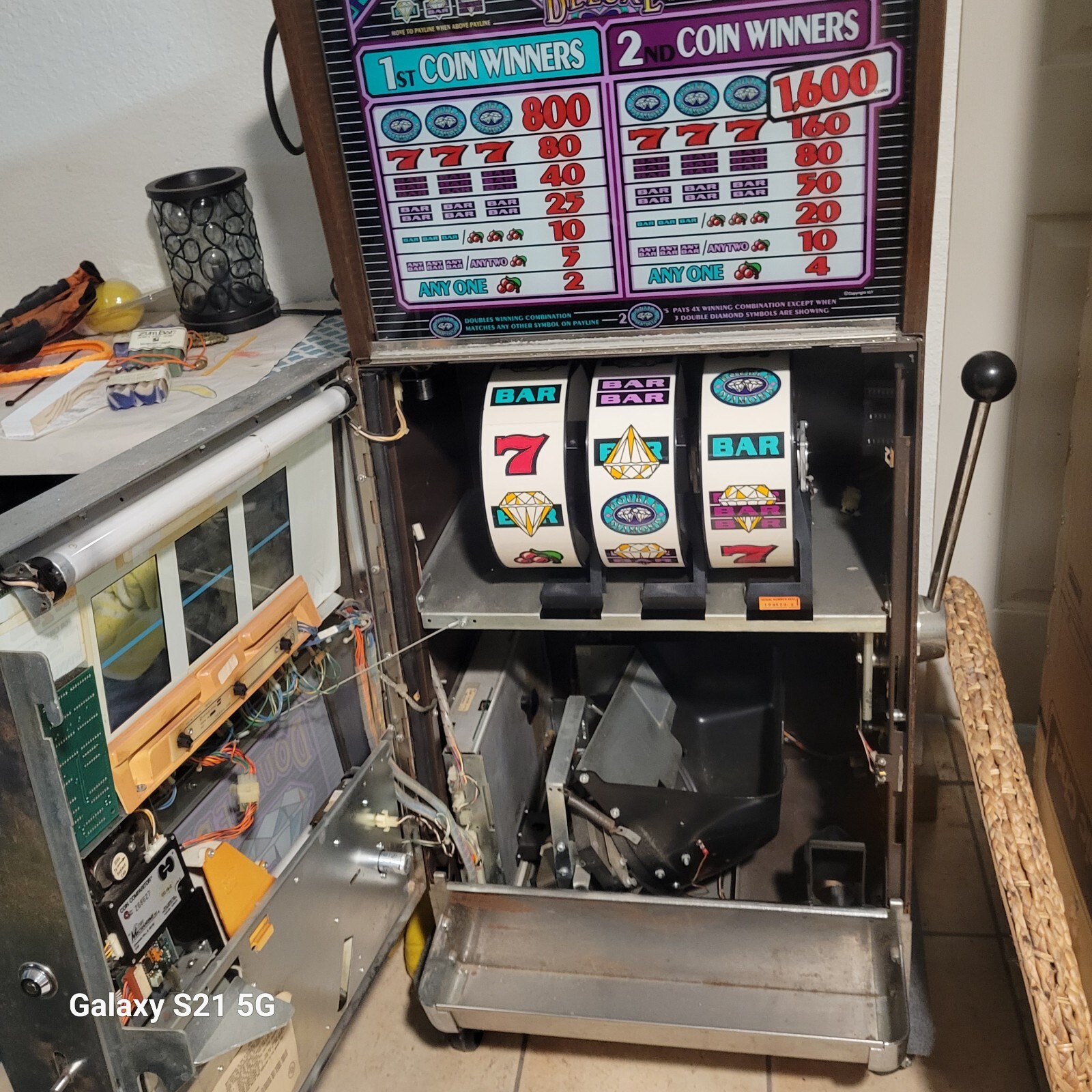 IGT Double Diamond deluxe Slot Machine For Sale eBay