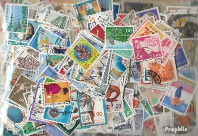 Briefmarken Japan 1.200 verschiedene Marken