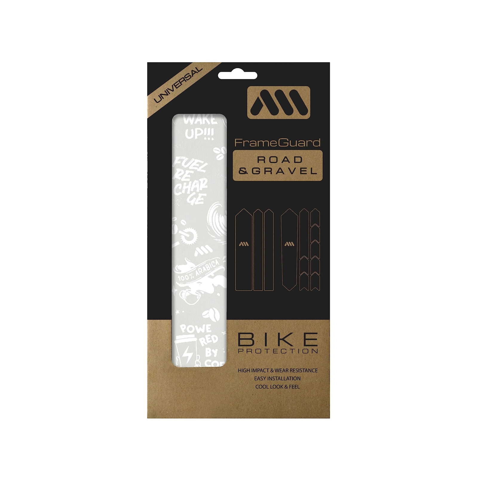 All Mountain Style Protezione per Bici da Corsa e Telaio della Bicicletta Ghiaia