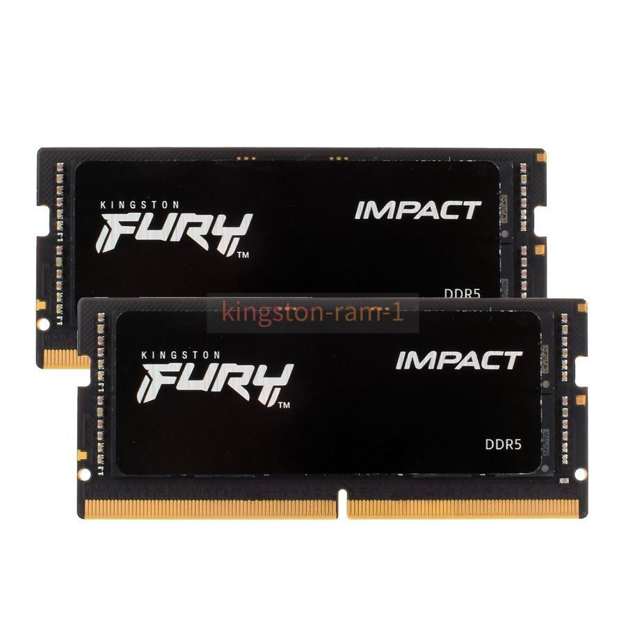 Kingston FURY 8GB 16GB 32/64GB DDR5 4800 5200 5600 MHz SO-DIMM