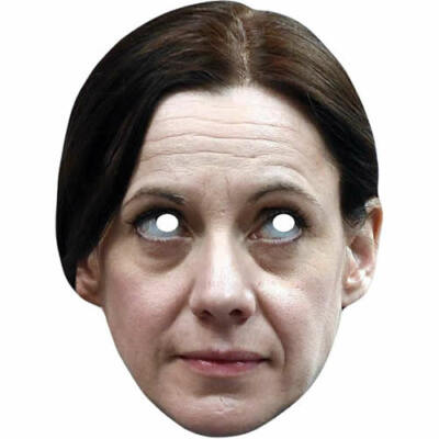 Annunziata Rees-Mogg Promi Karte Gesichtsmaske - Ready To Wear - Kostüm