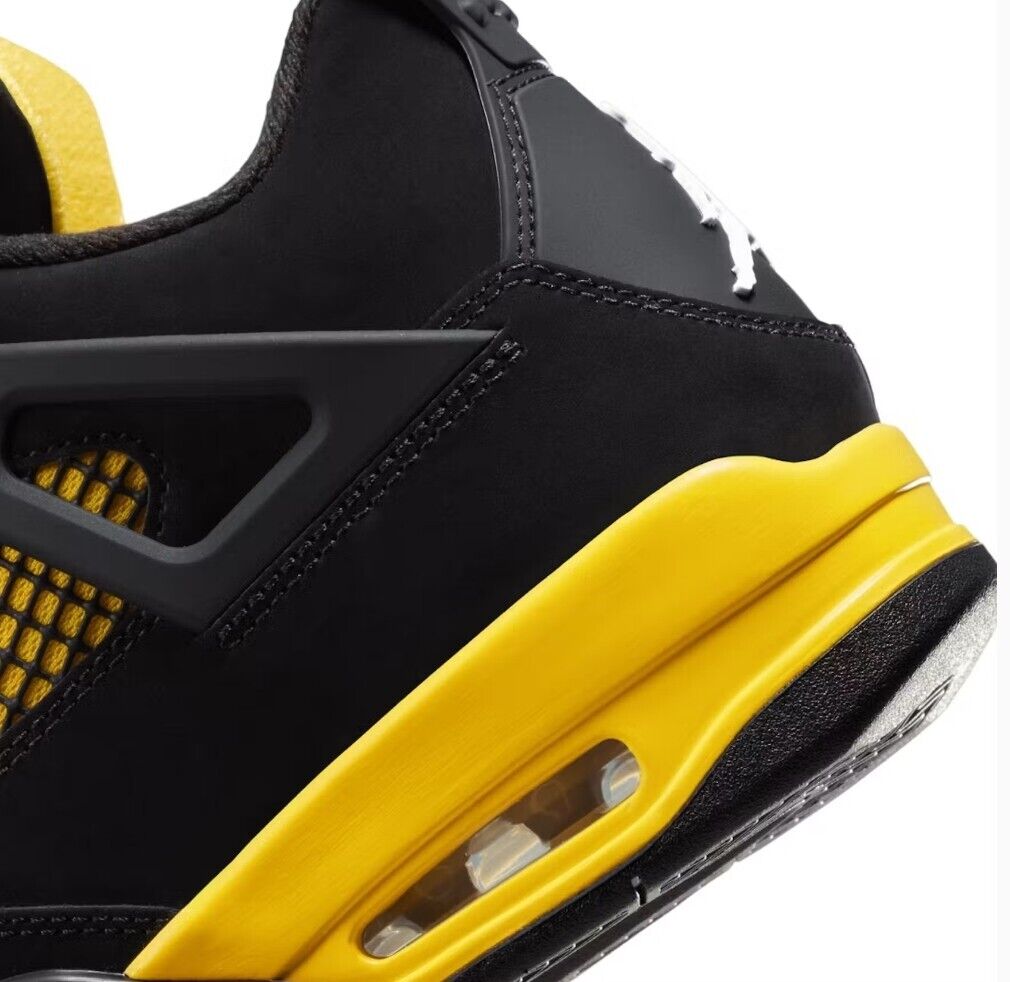 🔶2023 NIKE AIR JORDAN 4 THUNDER RETRO TOUR YELLOW BLACK OG 🔶2023 NIKE AIR JORDAN 4 THUNDER RETRO TOUR YELLOW BLACK OG