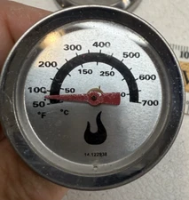 Char-Broil Classic Grill Model 463252114 Thermometer Temperature Gauge USED