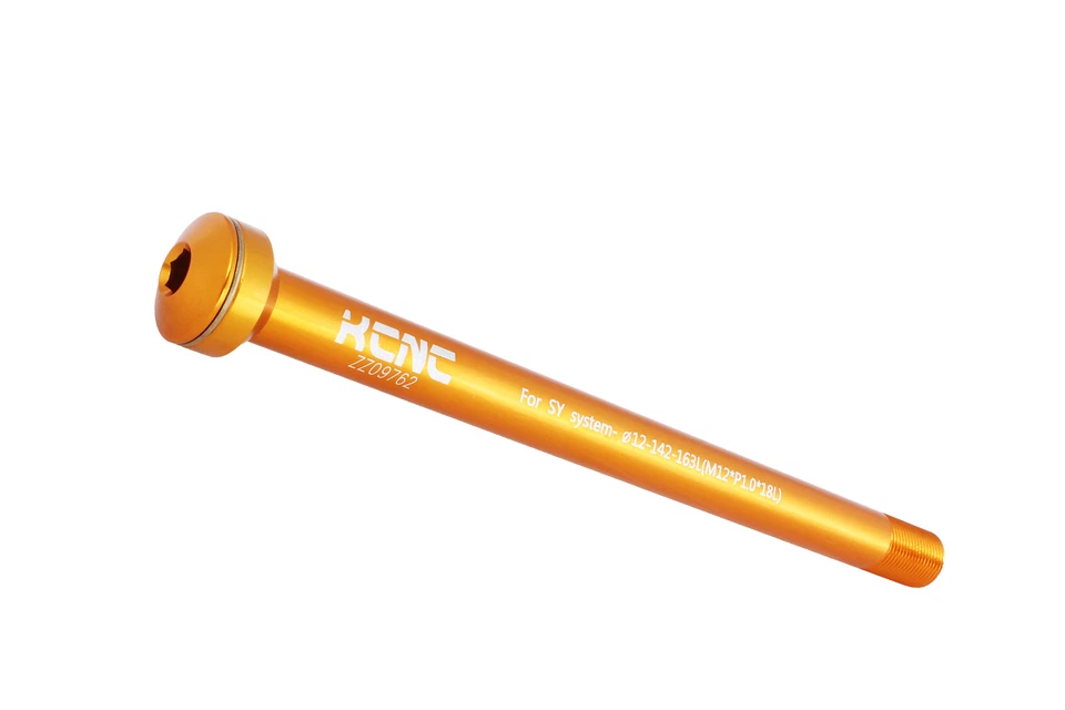 KCNC KQR08 MTB eBike Cycle Rear Hub Skewer for Syntace X-12 12mmx142mm Gold - Image 3 of 4