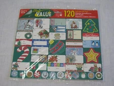 NIP Plus Mark Best Value 120 Self Stick Gift Tags, USA