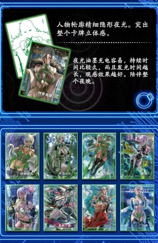 Goddess ACG SAC NL Premium "Goddess Alliance" Card Booster Box Anime Waifu Nuovo - Foto 5 di 14