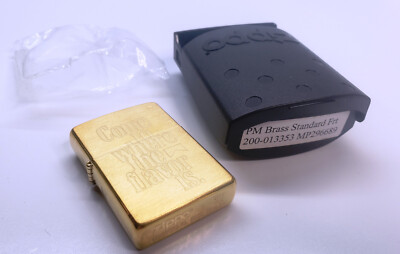 Zippo Marlboro Come to Where the Flavor is Brass 2000