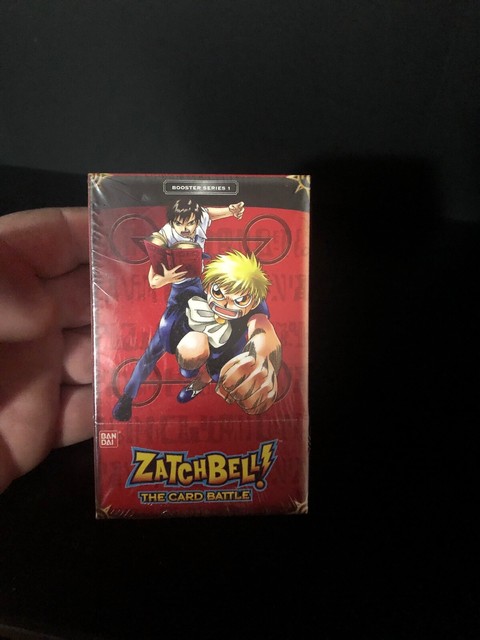 Zatch Bell The Card Game Series 1 Booster Box New Never Been 