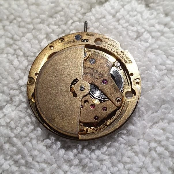 Vintage L.U Chopard Automatic 35 J Frederic Piguet Cal 71 Movement Used As Parts - Image 3 of 4