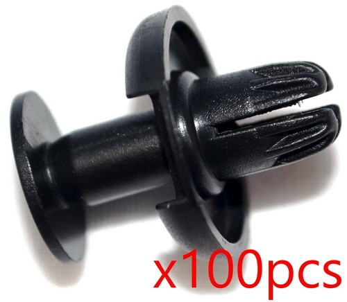 For Honda 100Pcs Car Bumper Hood Clips Retainer Rivet Fastener - Foto 3