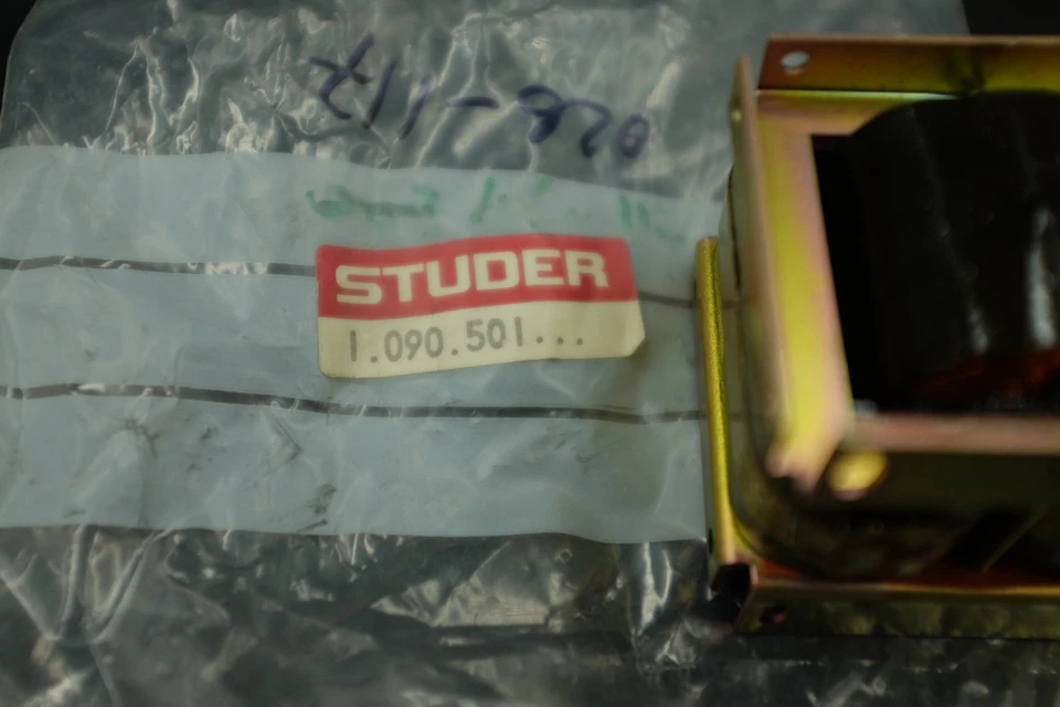 STUDER TRANSFORMER 1.090.501 NUEVO RARO VINTAGE Foto 2 de 4