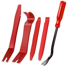 Compact of 5 Pieces Nylon Trim Removal Set_Essential Tools Fit Car Enthusiasts 