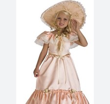 NWT Southern Belle, Civil War/1800's - Peach - Costume - Child SMALL 4/6 Harvest