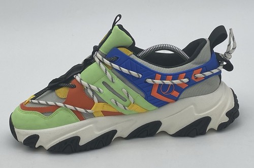JAVI INTUNE Hombre’s Multicolor Zapatillas Deportivas Zapatos Talla 10.5 - Imagen 5 de 12