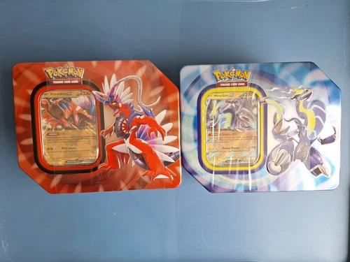 Paldea Legends Tins Miraidon Ex + Koraidon Ex Pokemón TCG Bundle Lot Set Of 2