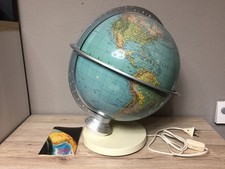 großer Globus - Columbus Erdglobus - DUPLEX - Paul Oestergaard - beleuchtet 