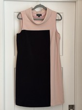 TAHARI Colorblock Sleeveless Dress Sz 10