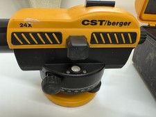 CST Berger 24X Automatic Opitcal Site Level Surveying Tool Kit with Plumb Bob