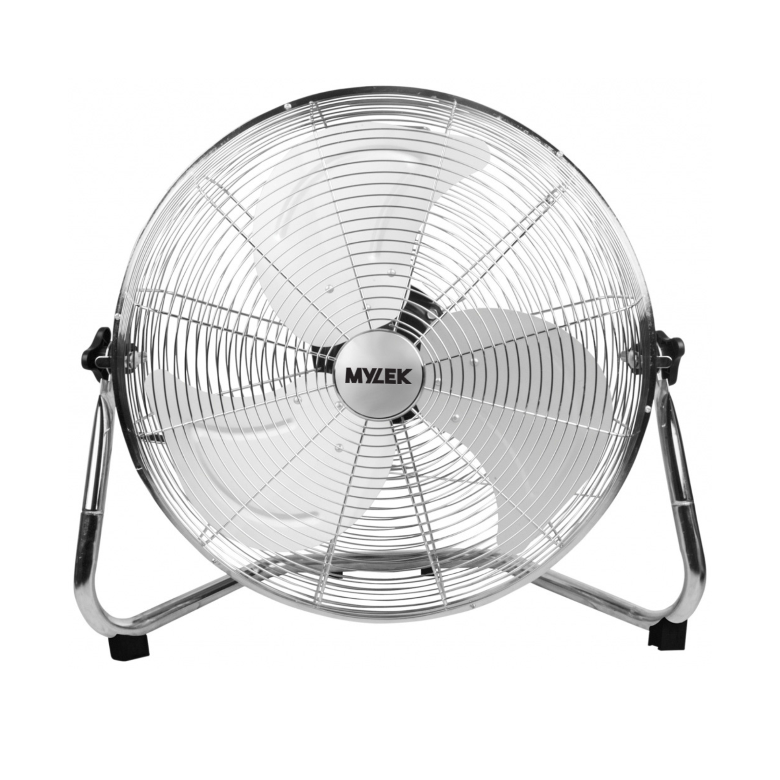 Mylek High Velocity Floor Fan 3 Speed 18"" Gym Warehouse Garage 100w