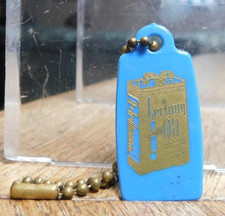 Rare Lectung Oil Advertising Keychain Davis o...