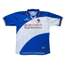 Karlsruhe SC - Diadora vintage 1999/00 Heimtrikot Fußball Jersey Football Kit XL