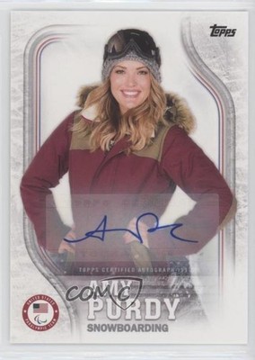 2018 Topps US Olympic & Paralympic Team and Hopefuls 7/30 Amy Purdy Auto n1u