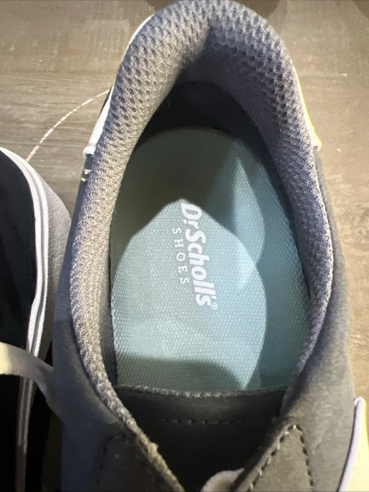 Dr. Scholls Shoes Womens Madison Lace Navy Sneakers Comfort Odor Control Size 8M - Image 2 of 4