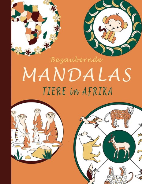 Bezaubernde Mandalas - Tiere In Afrika Sannah Hinrichs Taschenbuch 64 S. Deutsch-image