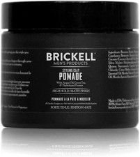 Brickell Men's Products Hair Styling Clay Pomade For Men, Natural  Organic...