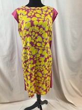 Boden Women’s Size 8R Pink Yellow Floral Sheath Dress