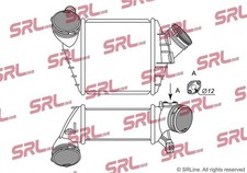 Ladeluftkühler für VW NEW Beetle 9C1 1C1 Cabrio 1Y7 1.9 01-10