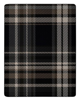 Biederlack Plaid / Decke 150 x 200cm Midnight Elegance