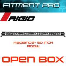 Rigid Industries 50-inch Radiance+ LED Light Bar RGBW 8-Option Backlight 250053