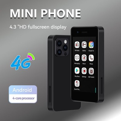 Melrose Unlocked Smallest Mini 4G Smartphone 2GB+16GB Android 9.0 Dual SIM Phone
