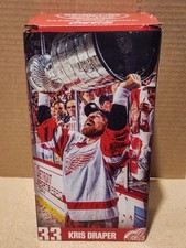  KRIS DRAPER GRIND LINE BOBBLEHEAD ORIGINAL BOX RED WINGS