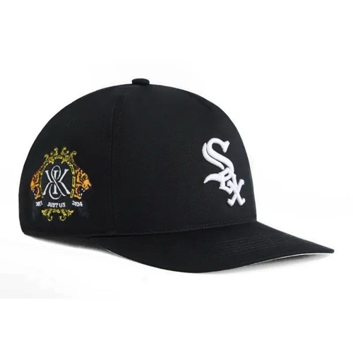 Baseballmütze Kappe Kith for 47 Chicago White Sox Hitch Snapback schwarz SS24
