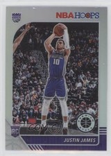 2019-20 Panini NBA Hoops Premium Stock Silver Prizm Justin James #244 0ge4