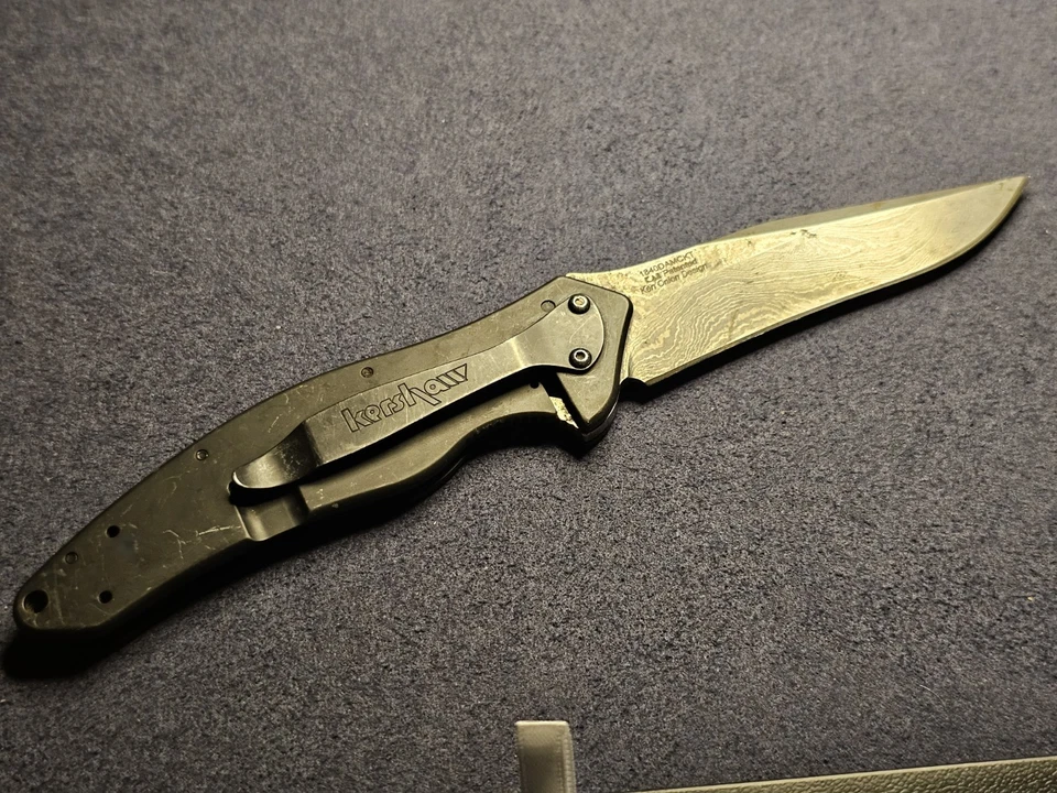 Kershaw 1840DAMCKT Shallot Folding Knife USA - Image 4 of 4