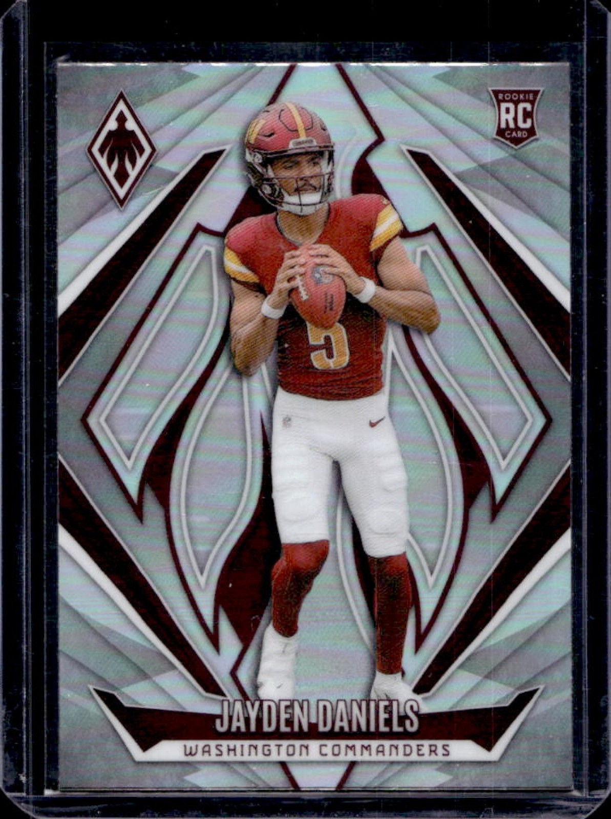 2024 Phoenix Jayden Daniels RC Silver Rookie #198 Commanders