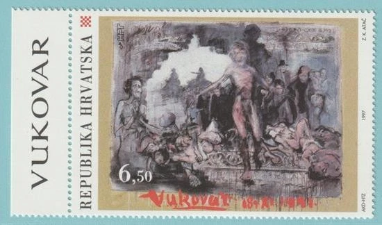 Kroatien 1997 ** postfrisch MiNr. 420 Wiederaufbau - Bild 1 von 1