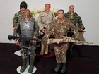 Lot of 5 Vintage 90's GI Joe Action Figure Dolls
