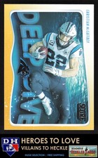 2020 Score Deep Dive Gold Christian McCaffrey #DD-CM Carolina Panthers