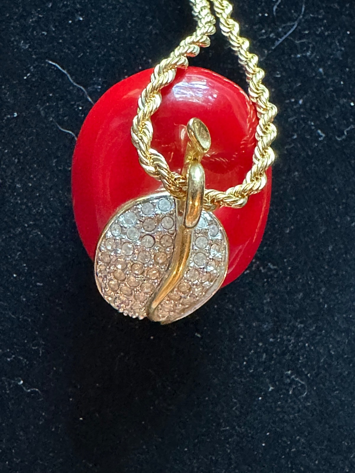 2 Vtg Kenneth Lane KJL Necklaces Lucite Resin Gre… - image 19