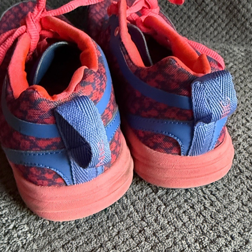 Vionic Python Vivid Blue Pink Patterned Lace Up A… - image 6