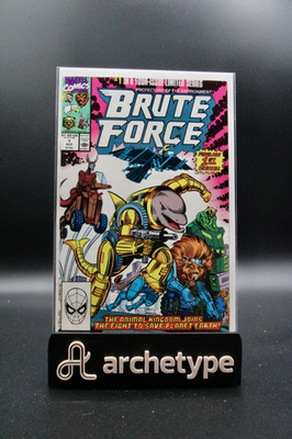 #ad Brute Force #1 – Marvel 1990 $11.89